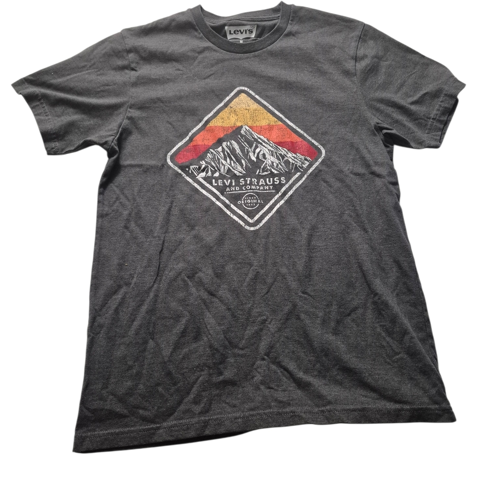Levi's Gray Graphic T-Shirt for Men M‎